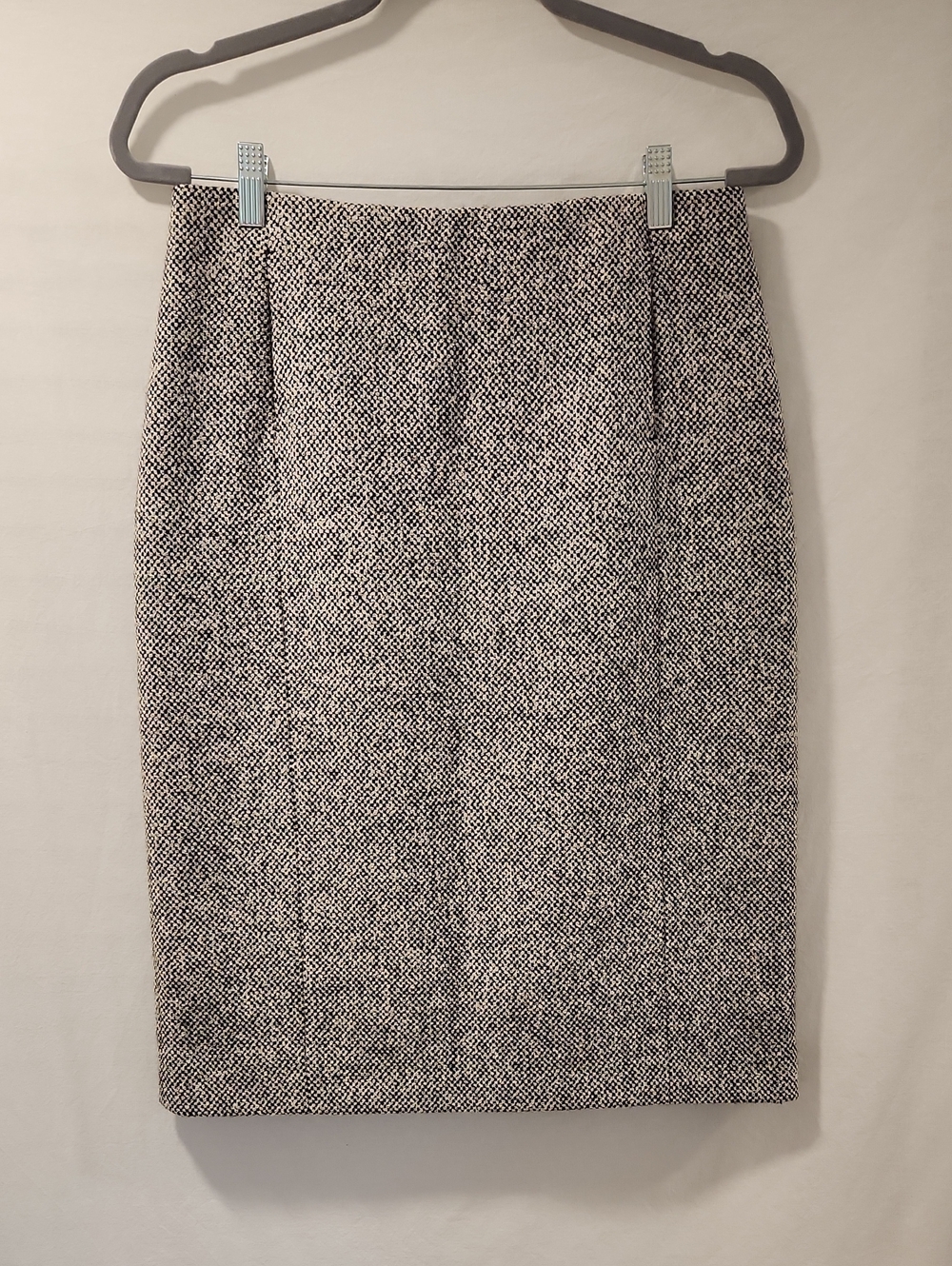 J Crew Wool Blend Pencil Skirt 90% Wool Size 8